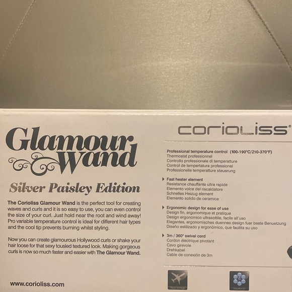 Carioliss Glamour Wand Silver Paisley Edition New - Picture 9 of 11